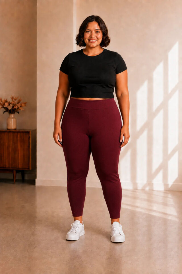 Kadın Büyük Beden Çelik İnterlok Kumaş Toparlayıcı Tayt 3xl 4xl 5xl 6xl 7xl 8xl 9xl